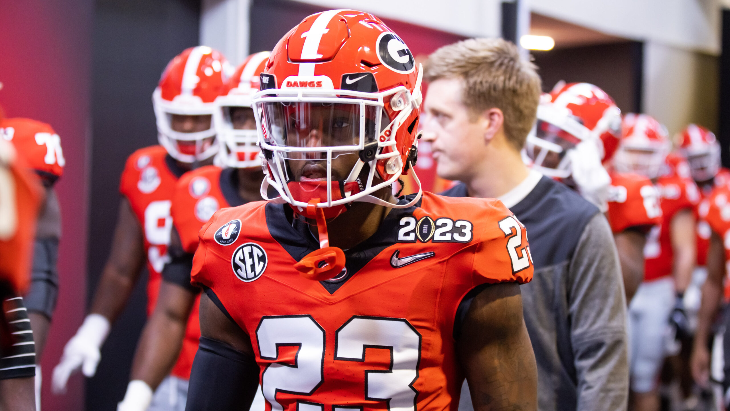 Georgia Bulldogs defensive back Tykee Smith