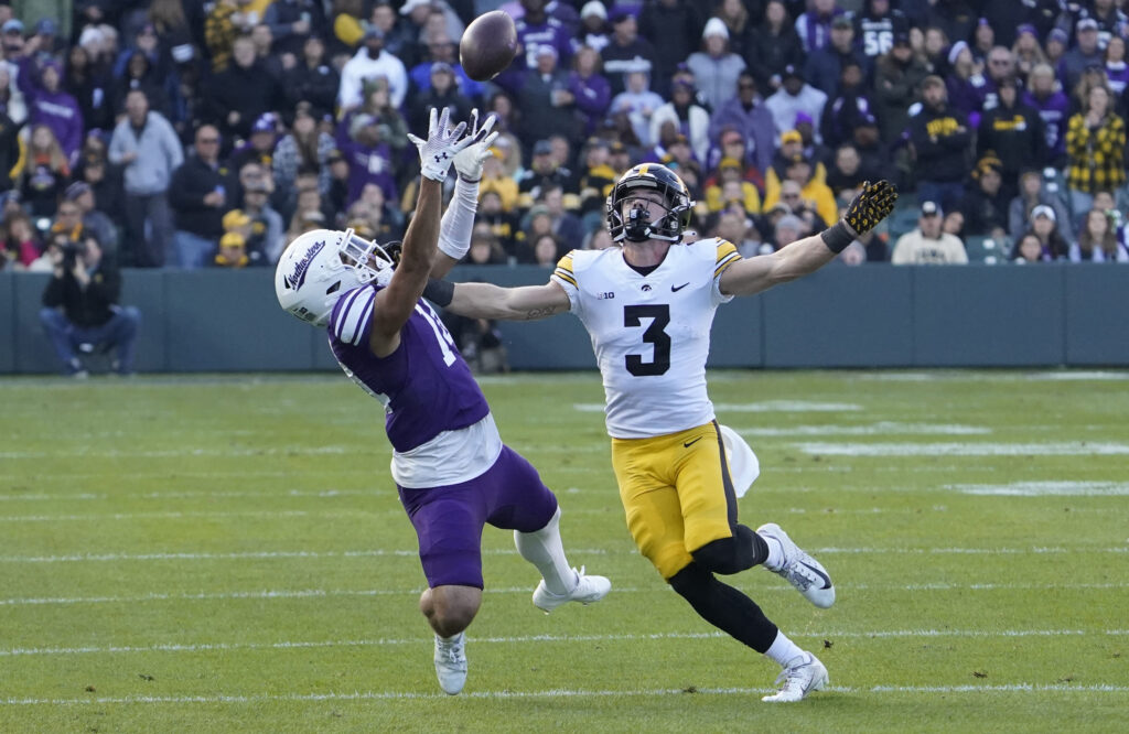 Iowa defensive back Cooper DeJean