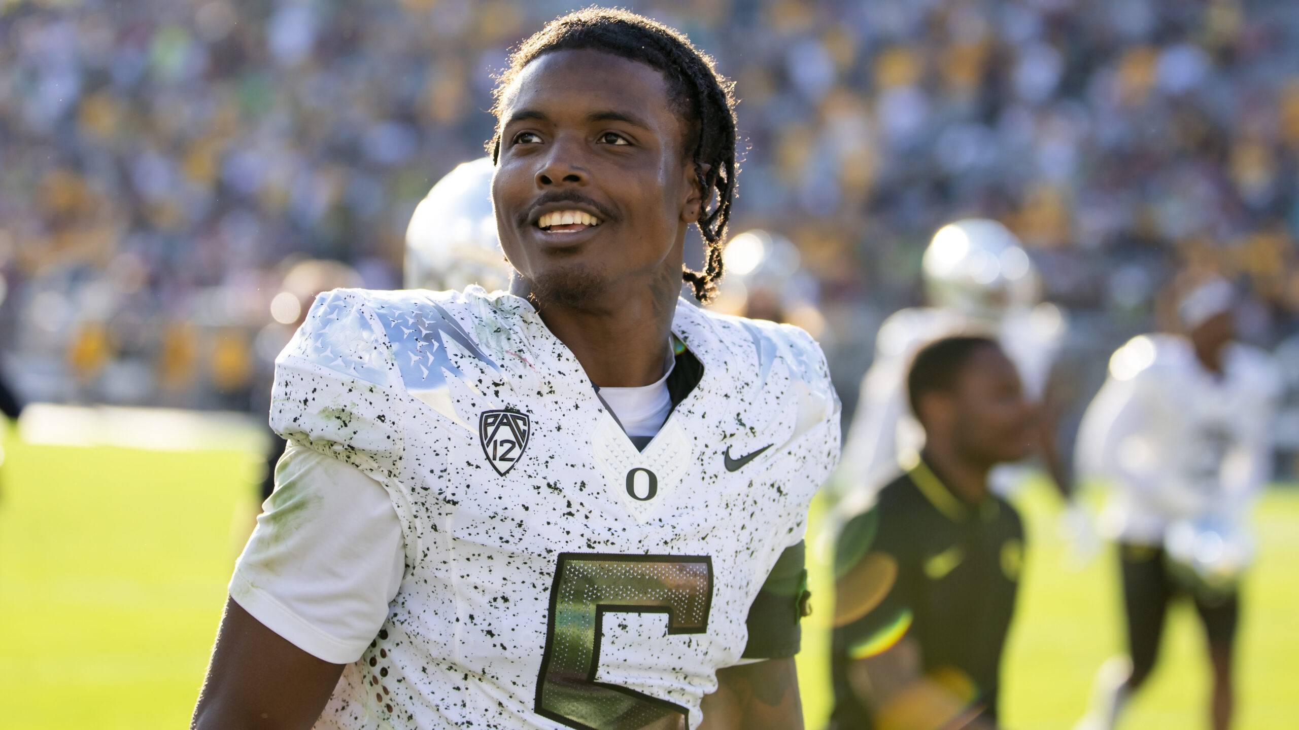 Oregon Ducks defensive back Khyree Jackson