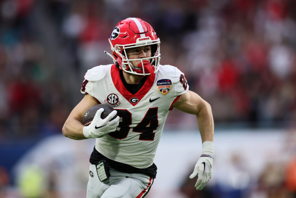 Georgia Bulldogs wide receiver Ladd McConkey 