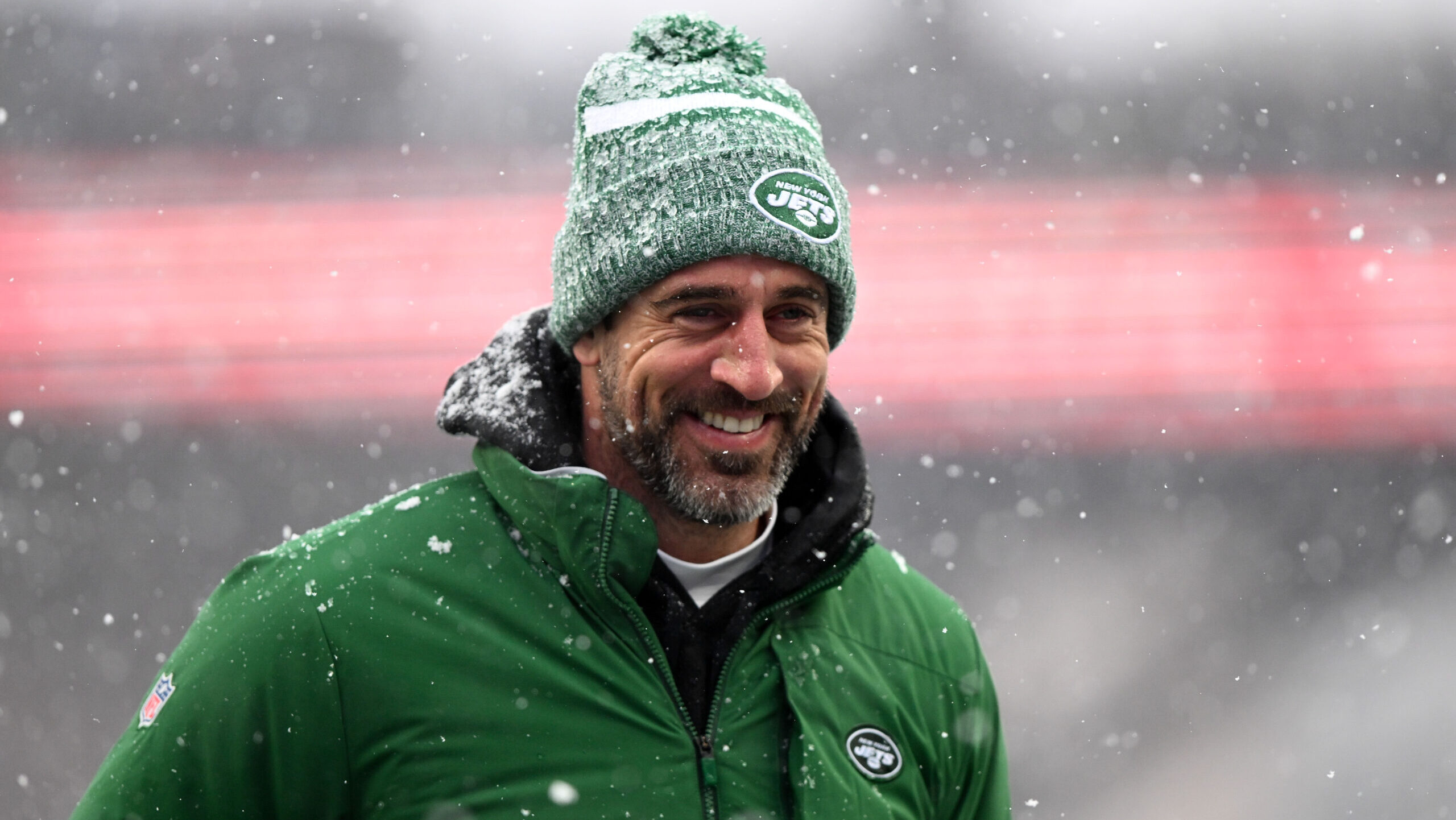 New York Jets quarterback Aaron Rodgers