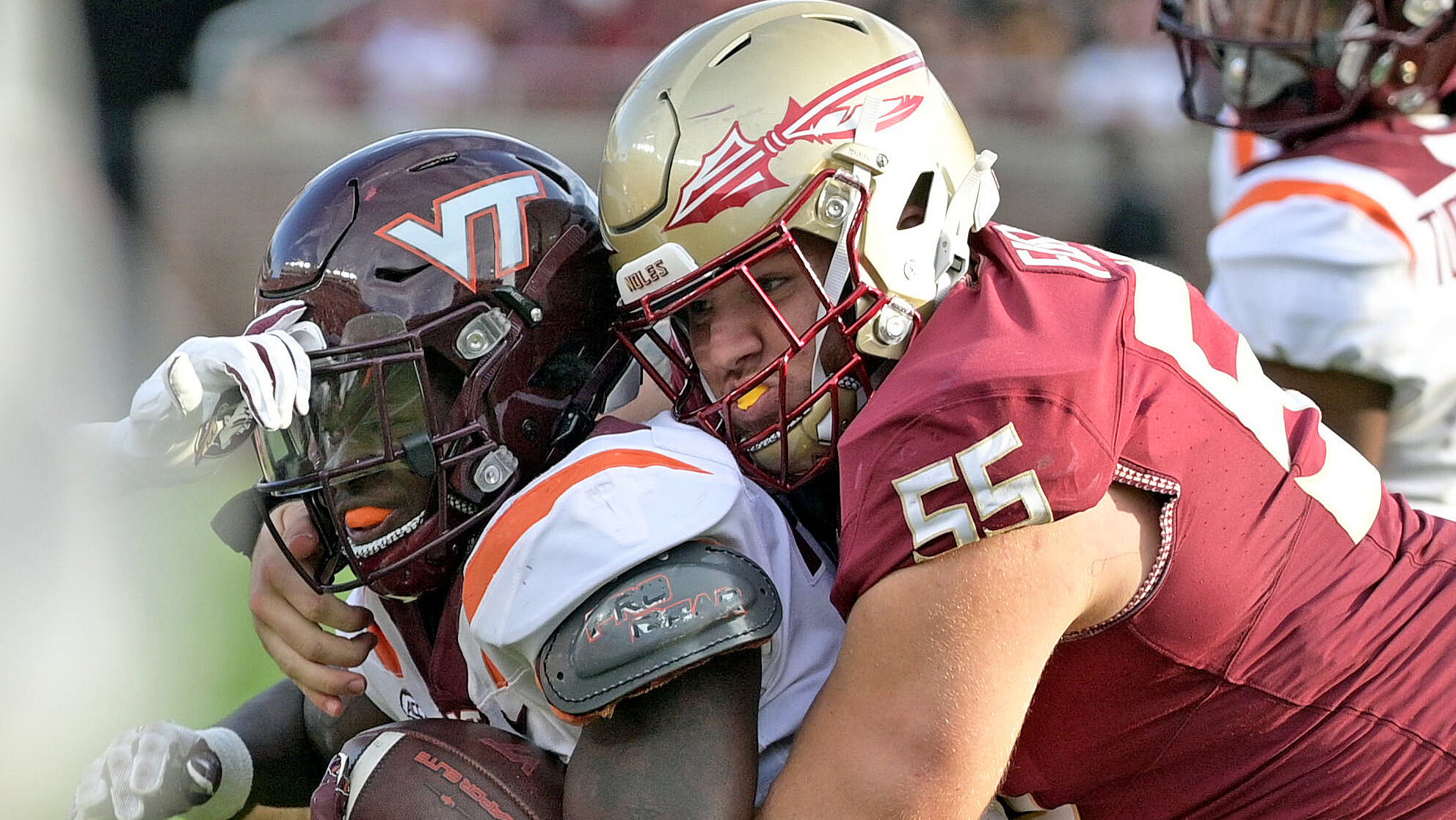 Florida State Seminoles defensive tackle Braden Fiske