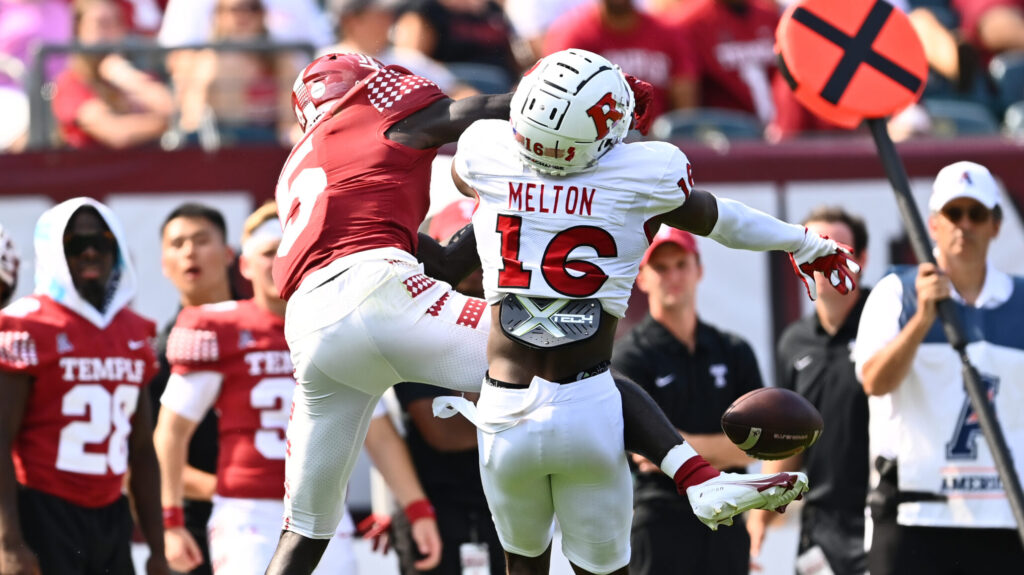 Rutgers Scarlet Knights cornerback Max Melton