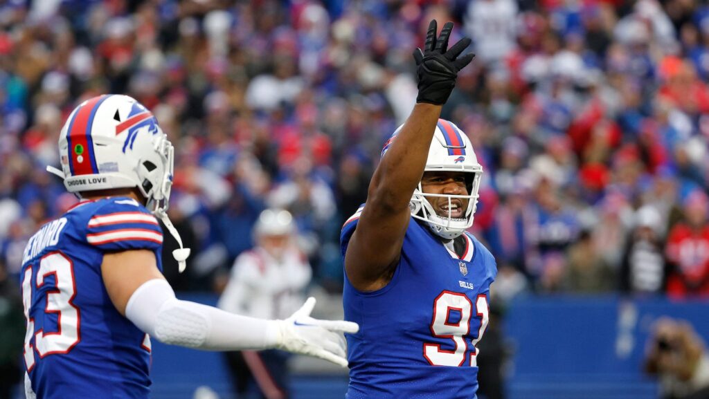 Buffalo Bills defensive lineman Ed Oliver