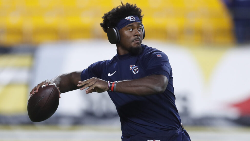 Tennessee Titans quarterback Malik Willis