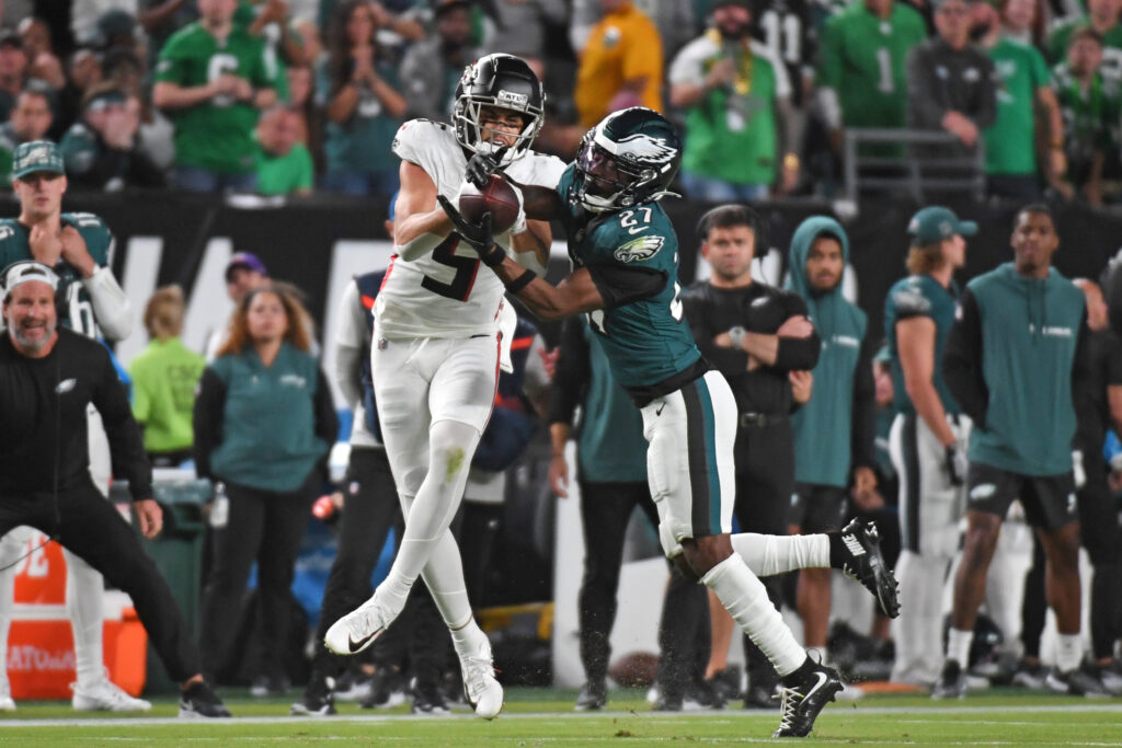 Philadelphia Eagles cornerback Quinyon Mitchell