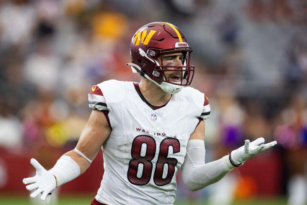 Washington Commanders tight end Zach Ertz