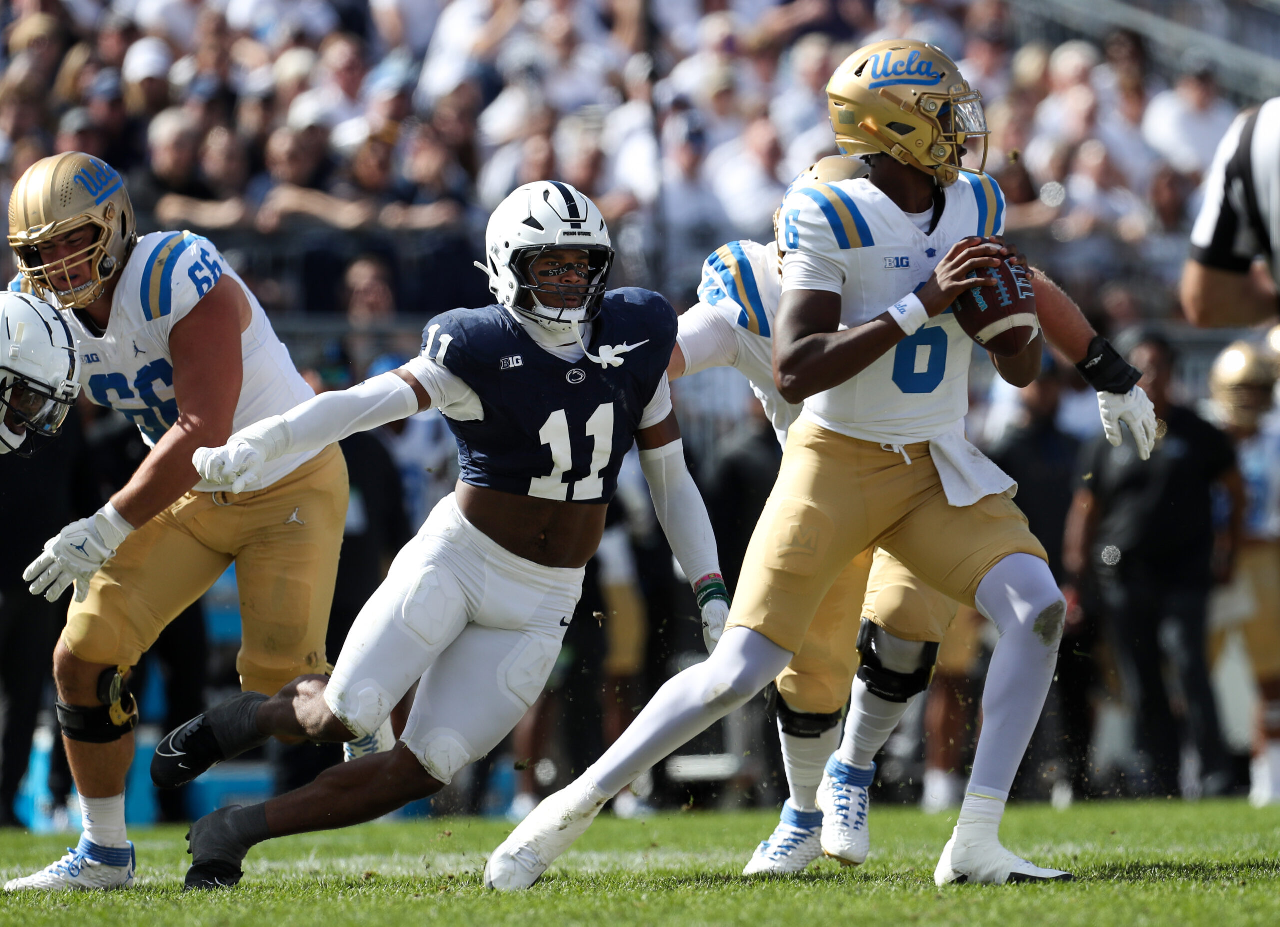 Penn State edge rusher Abdul Carter